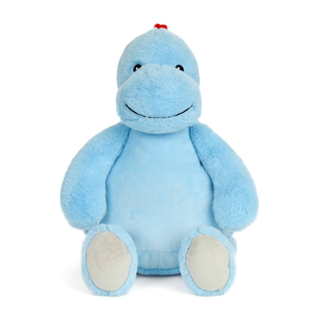 Personlig dinosaur bamse med navn eller brodering 🤍