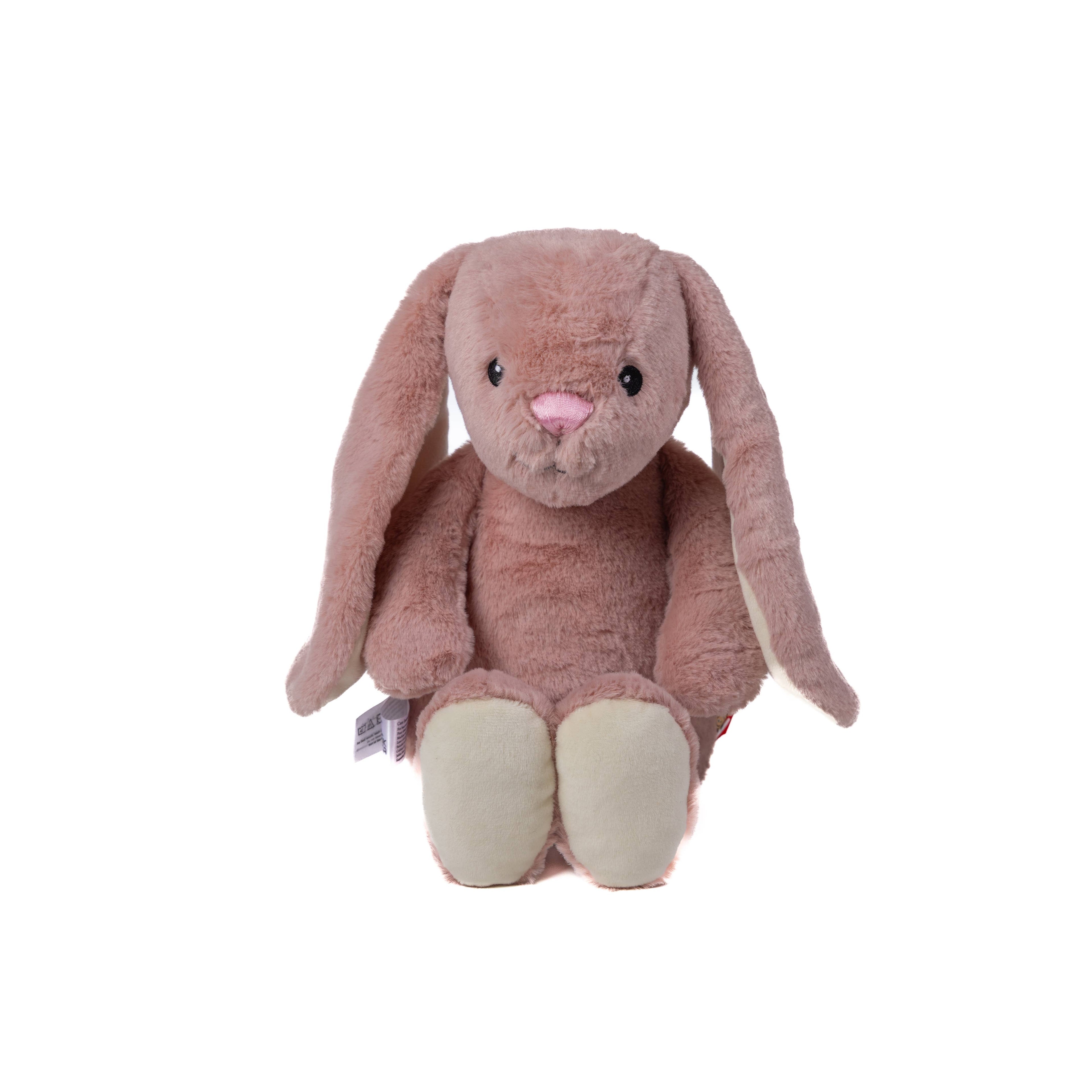 Personlig kanin bamse med brodering i ørerne 🤍